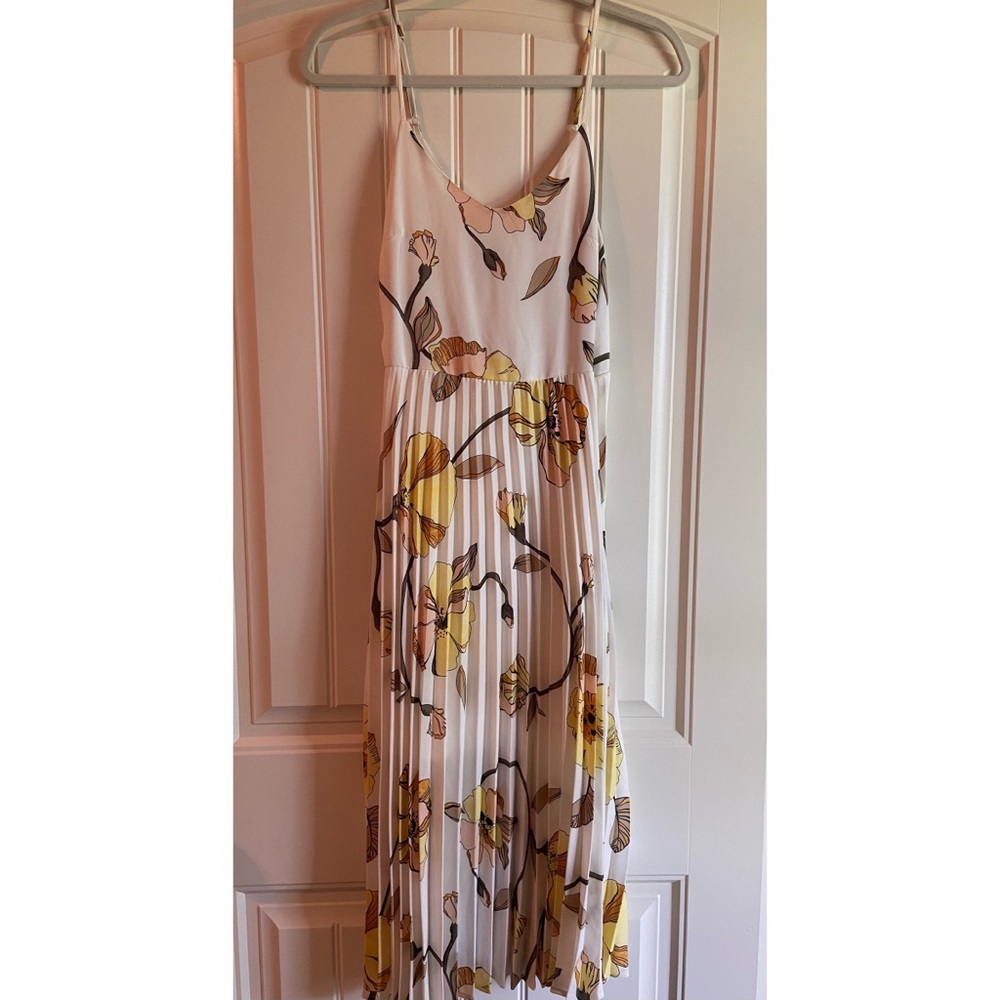 A New Day pleated midi dress